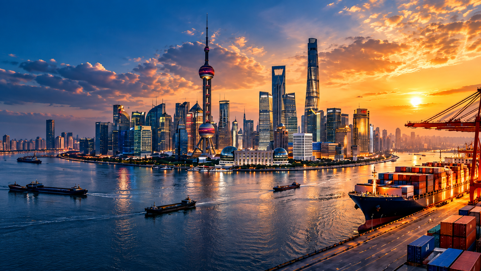 Shanghai skyline